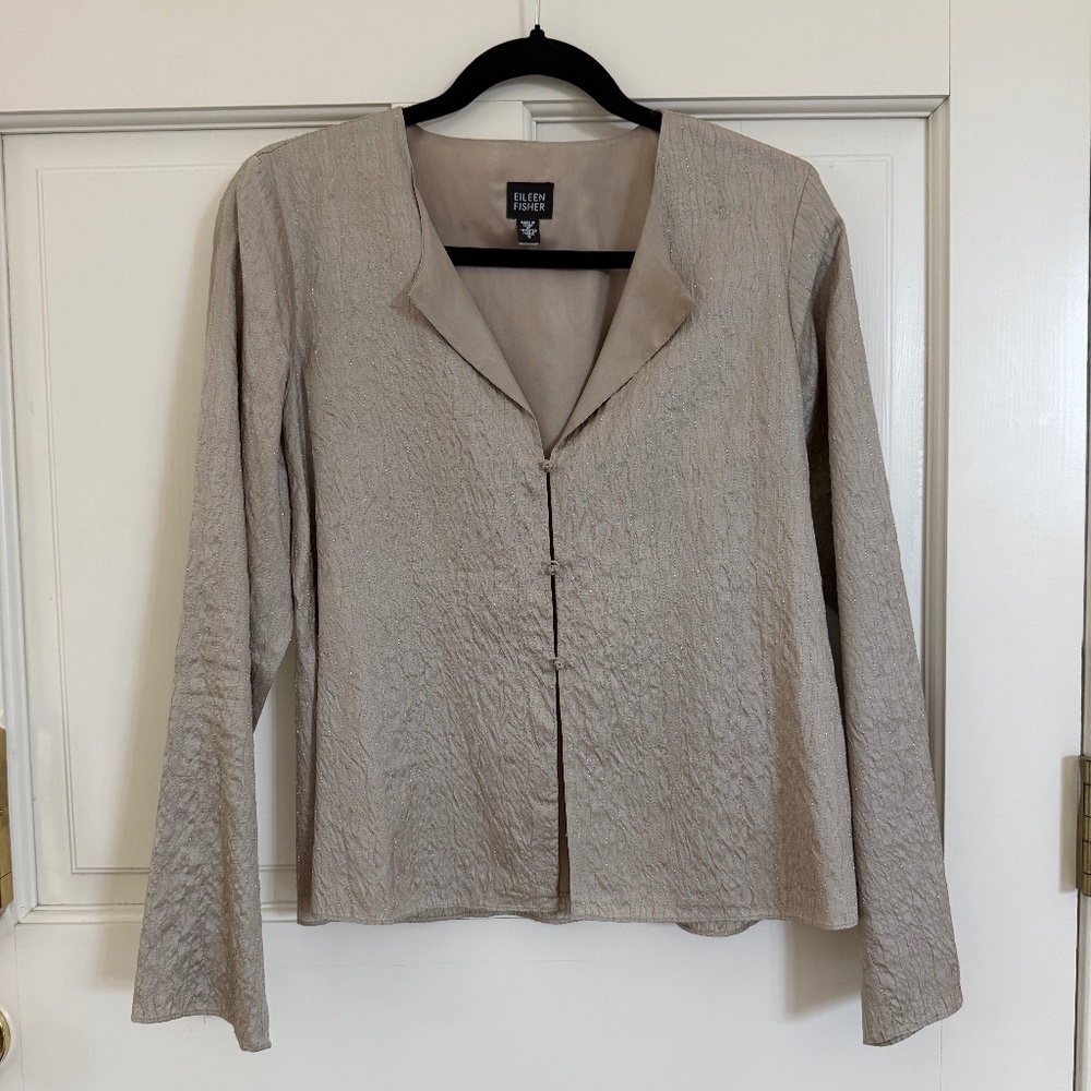 EILEEN FISHER Elegant Jacket, Fully lined, Size S, NWOT